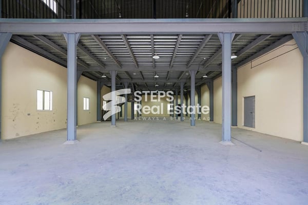 Expansive 1000-SQM Store w/ Rooms and Offices - Warehouse in Industrial Area