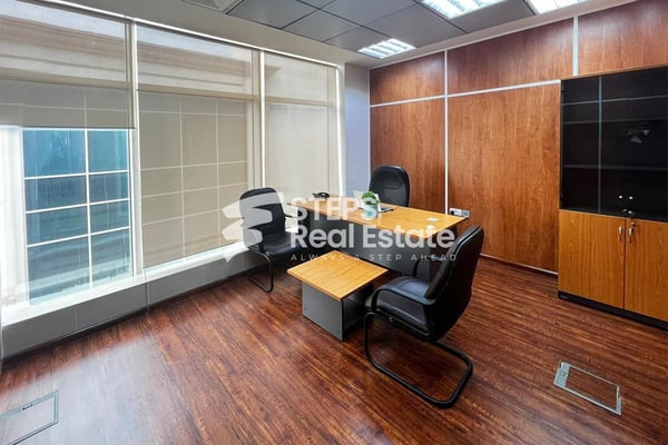 Furnished Ready Office Spaces in C Ring Road - Office in Al Emadi Business Center