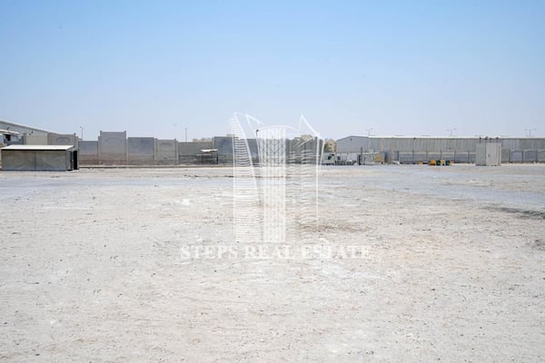 Open yard Land for Rent with Grace Period - Plot in Industrial Area 4