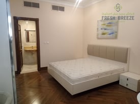 2bhk furnished with master bed room balcony gym and pool - Apartment in Fereej Bin Mahmoud