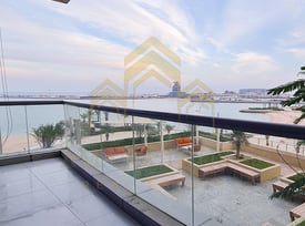 Furnished Apartment with Long Balcony and Sea View - Apartment in Burj DAMAC Waterfront