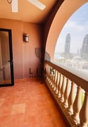 1 BR- Balcony - Semi Furnished - Bills Excluded - Apartment in Porto Arabia