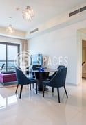 Furnished Two Bdm Apt in Lusail City Sea Views - Apartment in Burj DAMAC Waterfront