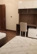 2bhk furnished with master bed room balcony gym and pool - Apartment in Fereej Bin Mahmoud