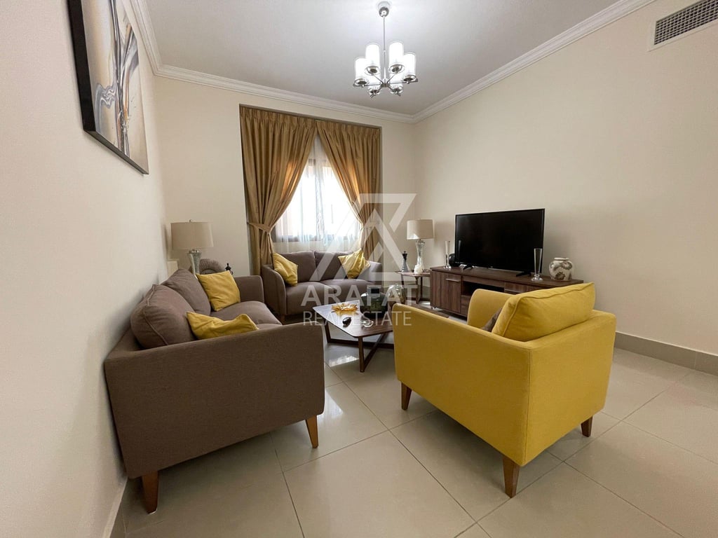 Fully Furnished 2BHK Apartment|Family compound - Apartment in Ain Khaled
