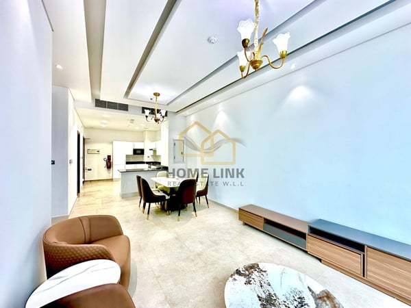 ✅Brand New 2BR FF Apart | Prime Location in Lusail - Apartment in Marina Tower 21