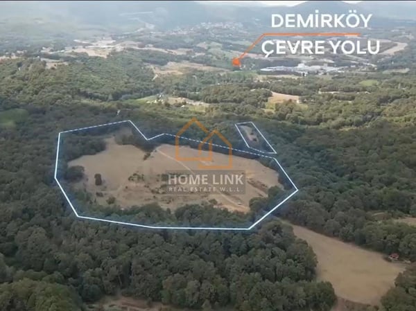 Land Tourism For Sale in Demirköy Turkey - Plot in The Pearl