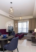 Furnished One Bedroom Apt with Balcony in Lusail - Apartment in Burj DAMAC Waterfront
