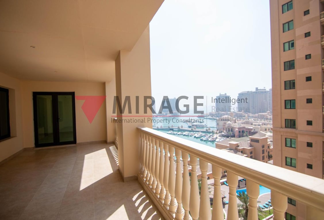 2 Bedroom Apt | Porto Arabia | Marina View | For Rent