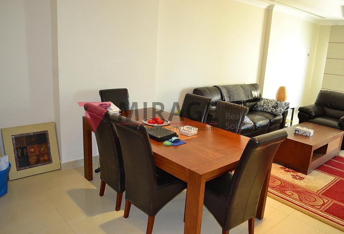 Semi-Furnished 2-bed unit in the Pearl