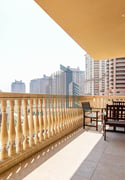 Fully Furnished 2 BHK Apartment with All facilities in Porto Arabia - Apartment in Porto Arabia