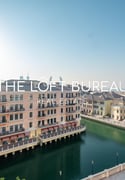 Canal View! SF 2BR! Qatar Cool Incl! 1 Month Free - Apartment in Qanat Quartier