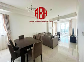 BILLS FREE | 3 BR FUNISHED | HIGH FLOOR | SEA VIEW - Apartment in Viva Bahriyah