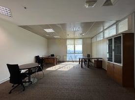Open Large Sea View Fully Furnished Office  - Office in West Bay