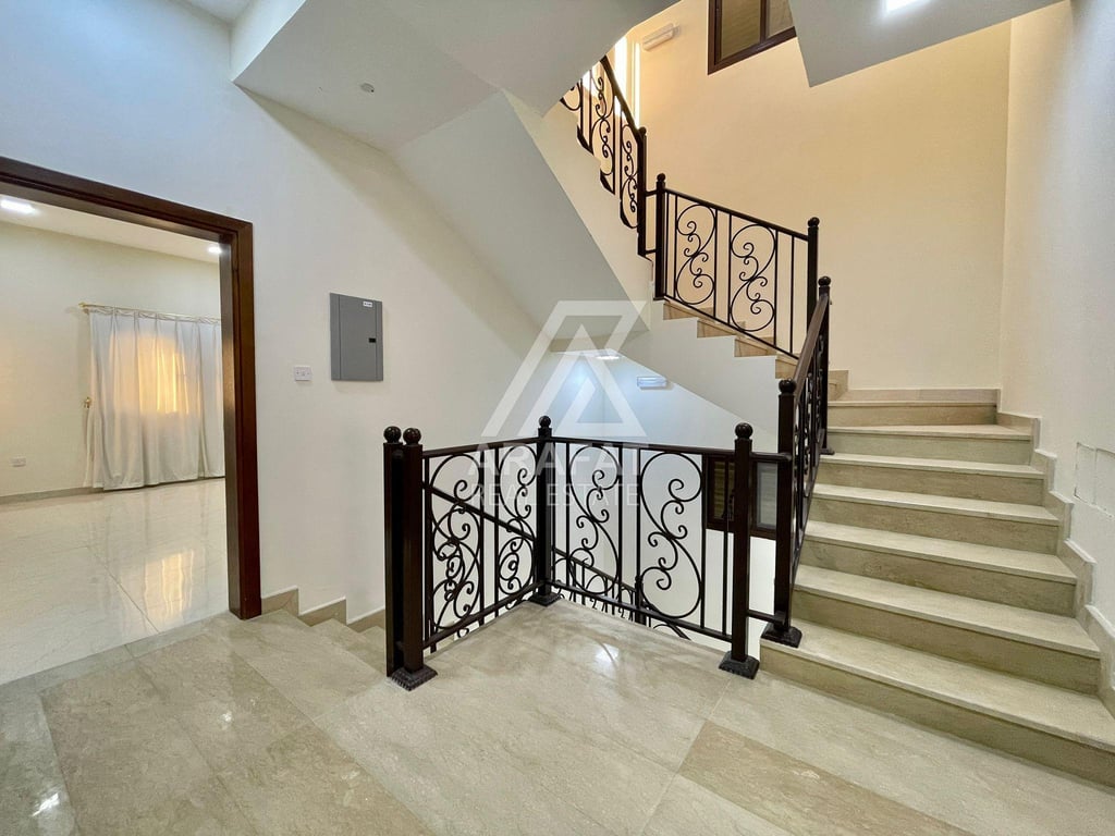 Stunning 5BR Semi Furnished villa in Markhiya - Villa in Al Markhiya Street