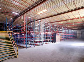 Well Maintained Warehouse with Racking System