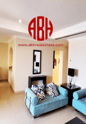 QATAR COOL FREE | 2 BDR FURNISHED W/ HUGE BALCONY - Apartment in West Porto Drive