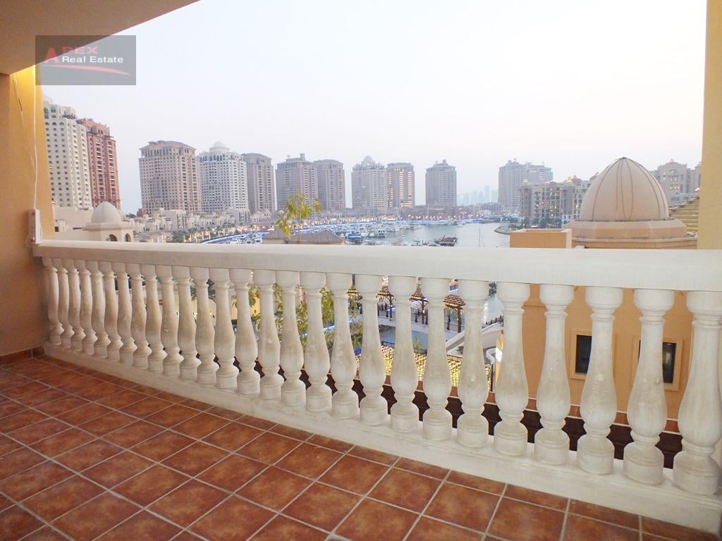F/F 2BR Flat For Sale In Pearl (Marina V) - Apartment in Porto Arabia