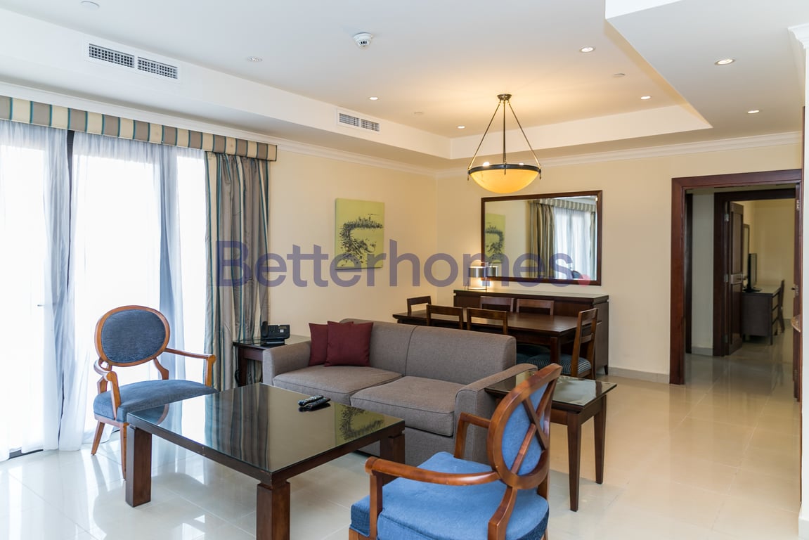 FF 2 Bedrooms Apt. For Rent in The Pearl
