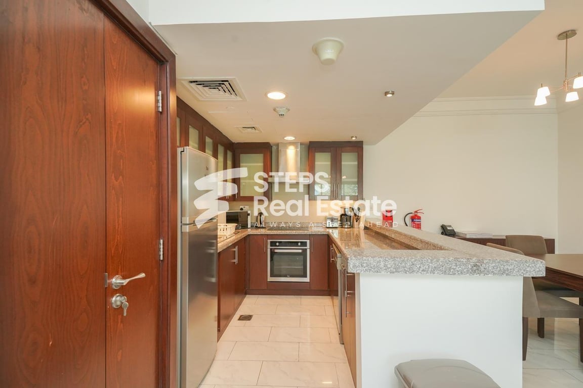 Fully Furnished 1 Bedroom Chalet in The Pearl - Apartment in Viva Bahriyah
