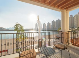 Beach Front | 1 Bedroom Chalet in The Pearl - Apartment in Porto Arabia
