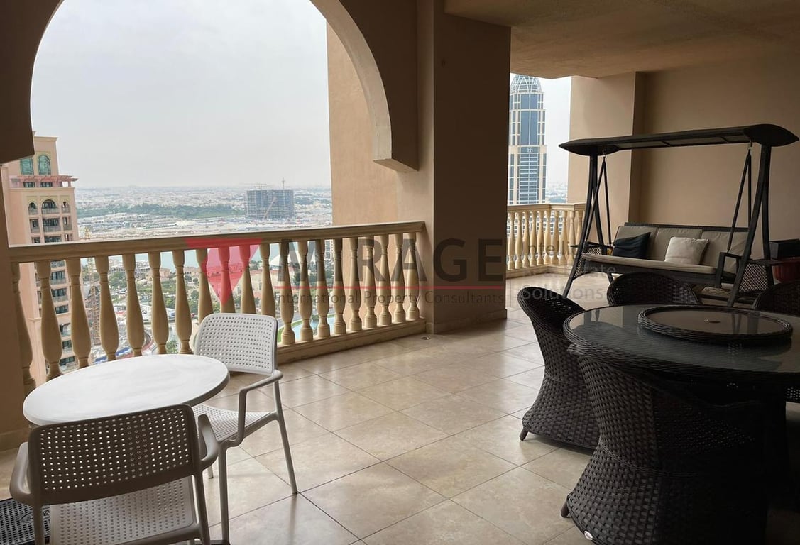 AMAZING 5BR+2 MAID FULLY FURNISHED PENTHOUSE WITH MARINA VIEW – Rent/Sale