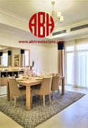 NEW OFFER | FURNISHED 3 BDR+MAID | CLOSED BACKYARD - Compound Villa in Aspire Tower