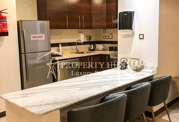 Studio for sale in The Pearl | Marina View - Studio Apartment in Porto Arabia