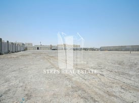 Open yard Land for Rent with Grace Period - Plot in Industrial Area