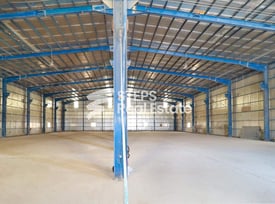 Warehouse + Rooms & 3600-SQM Open Yard - Warehouse in East Industrial Street