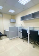 Partitioned Furnished Office Space, No Commission - Office in Salwa Road