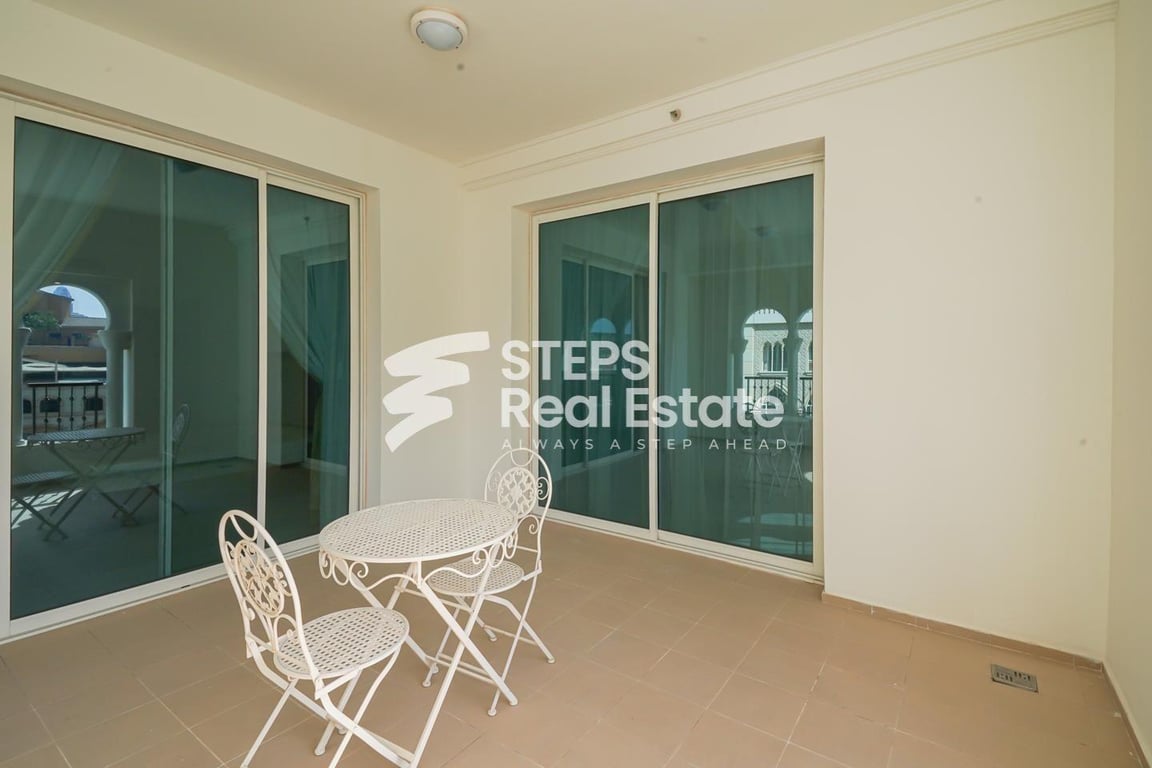 Spacious Furnished 2BHK Apartment in The Pearl - Apartment in Viva Bahriyah