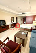 Bills Included!Furnished Studio With Big Terrace - Apartment in Porto Arabia