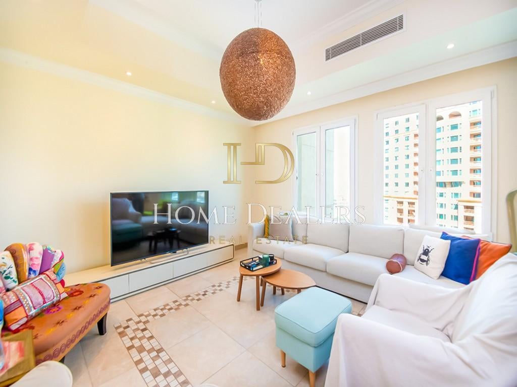 Full Marina View 3BR + Maids Room | Porto Arabia - Apartment in West Porto Drive