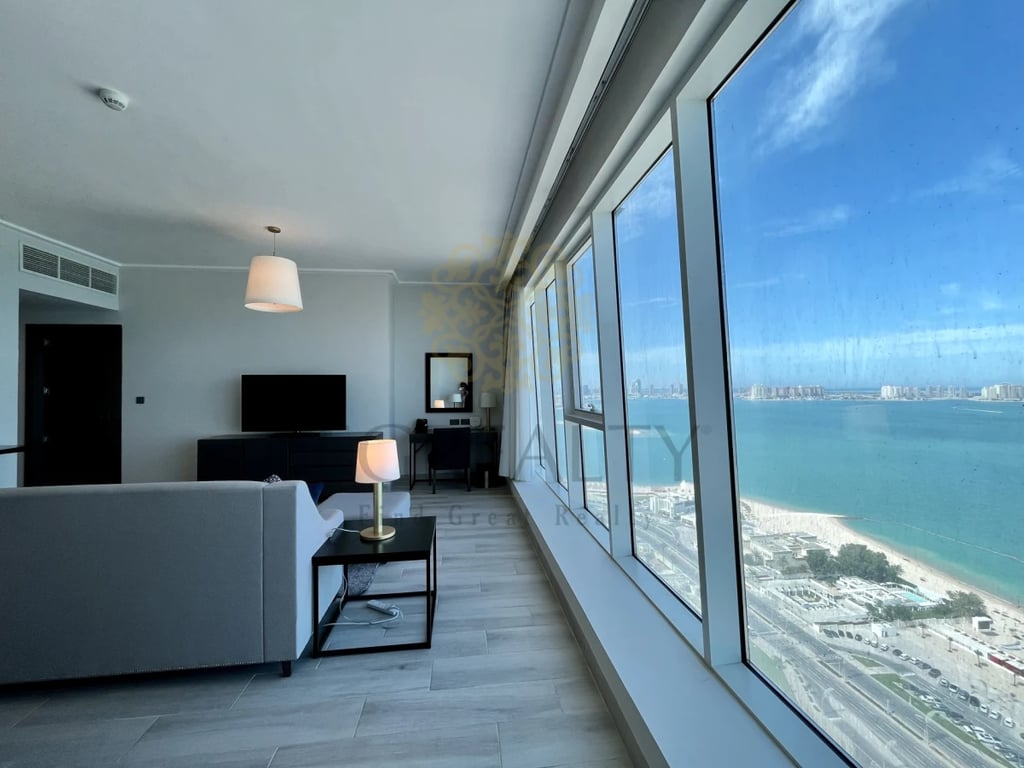 Conveniently Located Modern 1 Bedroom Residence In Doha's WestBay - Hotel Apartments in West Bay