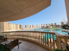 Full Marina View  307 SqMt FullyFurnished 3BR+Maid - Apartment in Porto Arabia