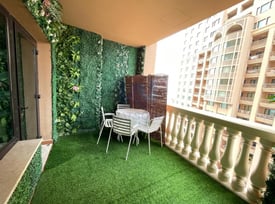 CHARMING FF 1BHK+OFFICE APT+BALCONY - Apartment in Porto Arabia