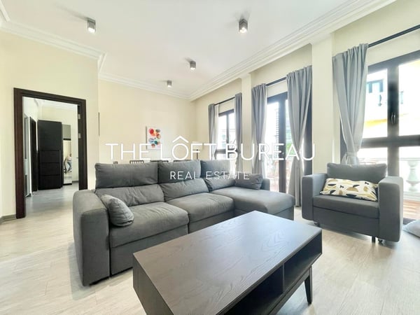 HOT UNIT I SEA VIEW I MODERN I QUIET 1 BR - Apartment in Qanat Quartier