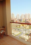 Luxury F/F 1BHK Flat For Rent In Pearl - Apartment in Porto Arabia