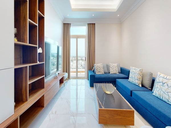 Exceptional Design and Furniture 2 BR with Balcony in VIVA BHARIYA. - Apartment in Viva Bahriya