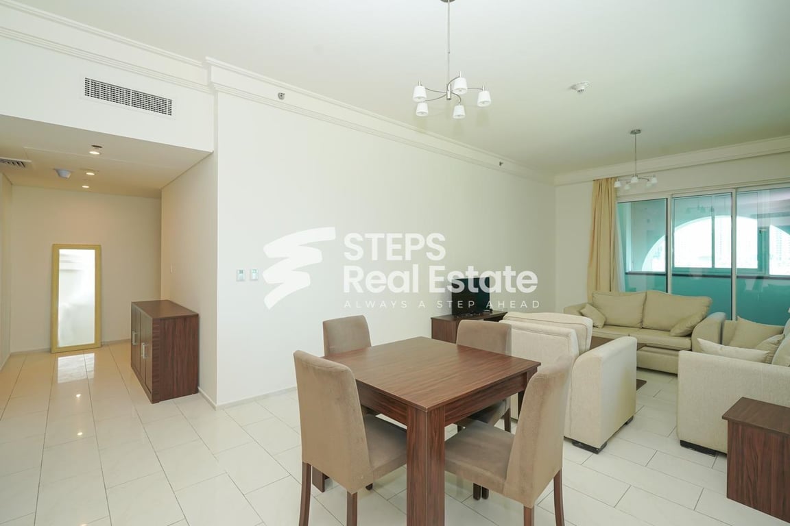 Furnished 1BHK Apartment in | No Commission - Apartment in Viva Bahriyah