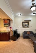 Stunning 1bhk Including Bills with Swimming pool - Apartment in Umm Al Seneem Street