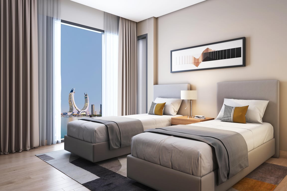 9 YEARS PAYMENT PLAN | DIRECT SEA AND CITY VIEWS - Apartment in Lusail City