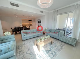 3BR + Maid! Bills Including! Sea View! Furnished! - Apartment in Viva Bahriyah