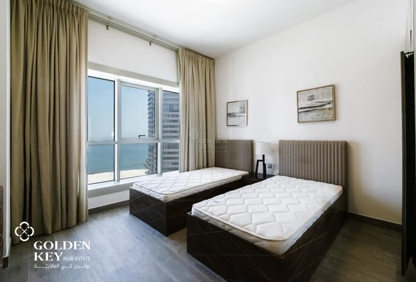 No Commission ✅ Large Balcony | 2B+Maid - Apartment in West Bay Tower