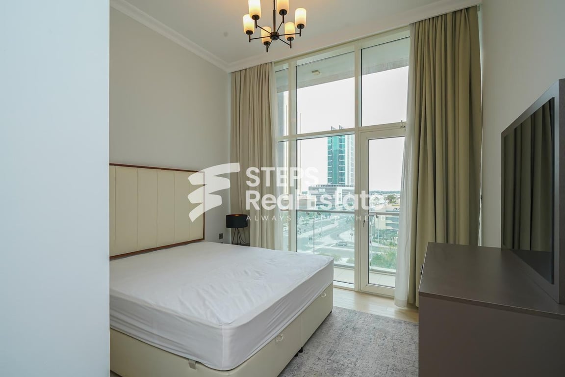 City View Furnished 1 Bedroom Apartment in Lusail - Apartment in Lusail City