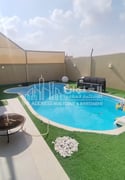 4 BR | Private Pool | Maids Room | Balcony - Villa in Al Waab