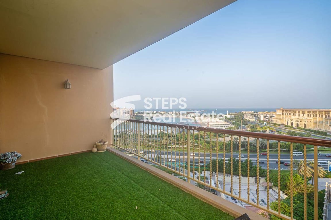 Vast 2bhk + Maid's w/ Panoramic Sea Views - Apartment in Porto Arabia
