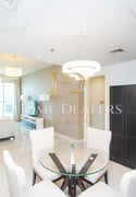 Deluxe 1BR Fully Furnished with balcony in Lusail - Apartment in Lusail City