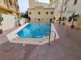 Huge 3bhk Semi Furnished with Balcony Gym n Pool - Apartment in Al Mansoura